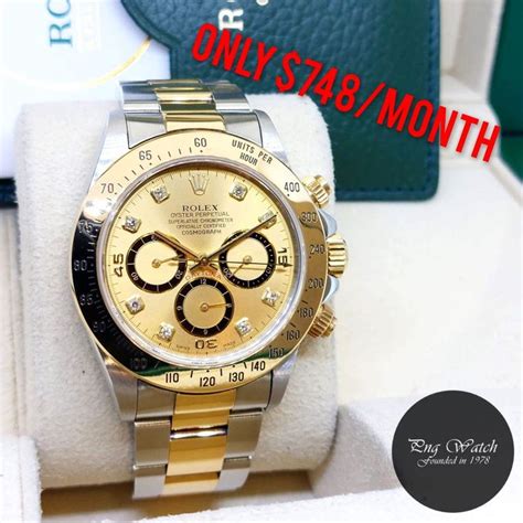 rolex interest free|rolex watches pay monthly.